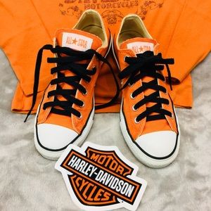 harley davidson low top converse